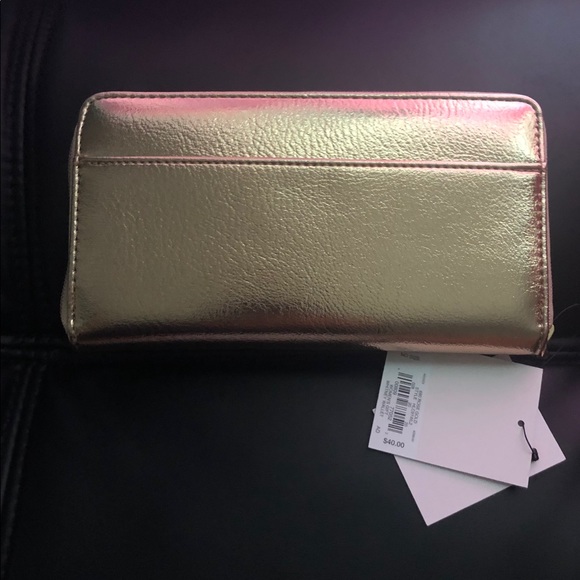 Lauren Conrad gold wallet - Picture 2 of 4
